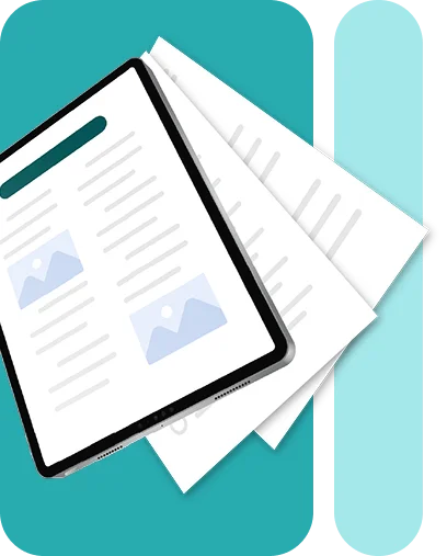 illustrations of accessible document management with ClarityPDF