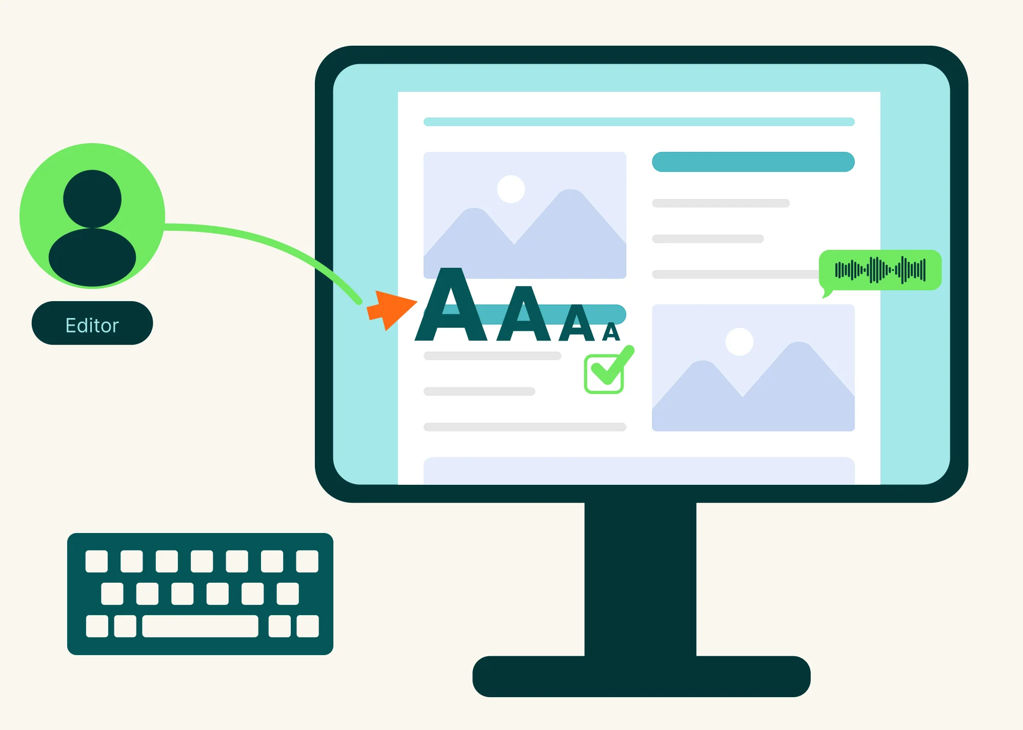 ClarityPDF Create's intuitive editor interface allows any content creator to produce accessible documents without specialized WCAG training. Features include automatic text hierarchy, built-in accessibility validation, and screen reader preview—making accessible PDF creation simple for non-experts.