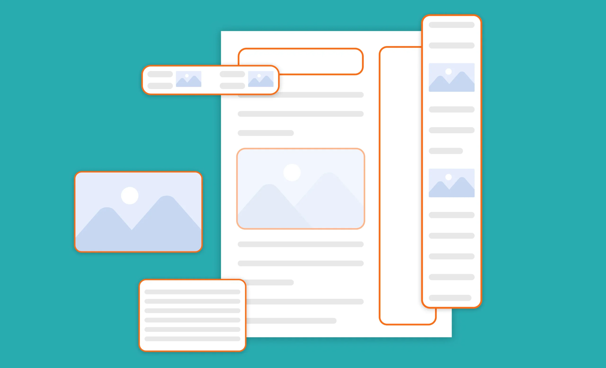 Illustration showcasing ClarityPDF Parse and it's ability to extract content from non-compliant PDFs, documents, images